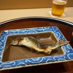 松川 - 鮎炭火焼き