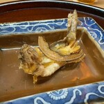 松川 - 鮎　揚げ焼き