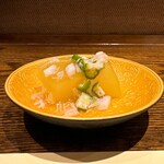 260819440 - 冬瓜とズワイガニの冷やしあんかけ
