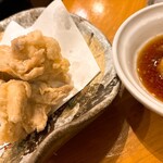 すし おおまさ - 塩水唐揚げ おろしポン酢