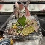 すし おおまさ - 飛魚の刺身