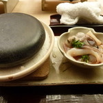 懐石料理 桝田 - 貝の石焼