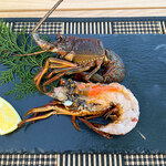 伊勢志摩パールヴィレッジ BBQテラス 山﨑屋 - 伊勢海老鬼瓦焼き