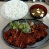 ハイライト - ジャンボチキンカツ定食ごはん大盛