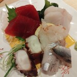 旭鮨総本店 - 料理写真:刺身盛り合わせ