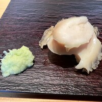 SUSHI TOKYO TEN、 横浜店 - トップフォト２　煮貝(蝦夷鮑)