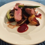 洋惣菜 亀洋 - 鴨胸肉のロティその日のソースで240ｇ2400円