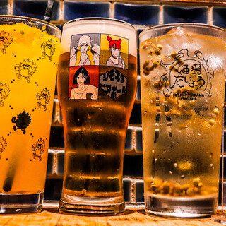 自家製サワー・日本酒・焼酎・ワイン…お好みの一杯で乾杯を