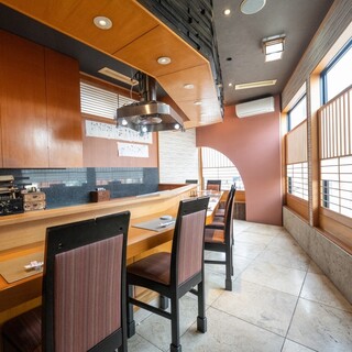 落ちついた空間が広がる店内