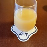 人形町今半 - 桃100% ジュース