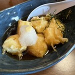 ゆんたく酒場 八重山 - ジーマミー豆腐のあげだし