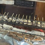 かぶと - 炭火で焼き上げ