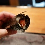 祇園 さゝ木 - とろ鉄火手巻