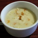 華楽 - スペシャルランチ 1,200円 - 根野菜のクリームスープ