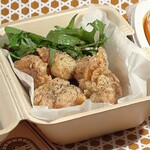 出汁とスパイス食堂 季喜 -  季喜の塩唐揚げ