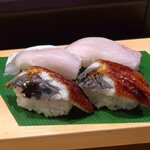 葵 - ハマチと鰻