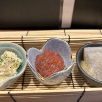 串揚げとワイン Ohana 北浜店  - 前菜3種