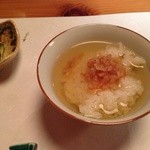 一花 - おこげのお茶漬け、これまた美味！おかわりしたかったー笑