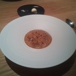 Point - ホワイトアスパラガス赤座海老サバイヨン