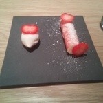 Point - ハッサクとフロマージュブラン・イチゴチャコカネロニ