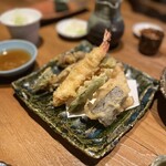 守破離 - 天ぷら盛り合わせ