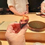 田町鮨 惠万 - 惠万巻き