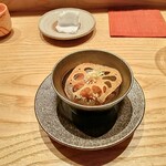 田町鮨 惠万 - 蓮根まんじゅう