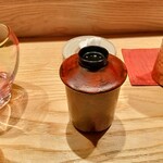 田町鮨 惠万 - 濃厚あら汁