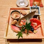 田町鮨 惠万 - クラフテッド八寸