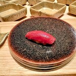 田町鮨 惠万 - 本鮪赤身(カナダ産)