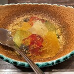 鮨みなと - フルーツとはちみつのジュレ