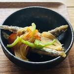 カラリト - きびなご南蛮漬け
