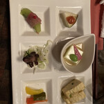 男前料理と五島列島直送の魚 京ばし　無花果 - 