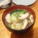 やき鳥 宮川 - 鳥スープ