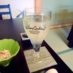 日本料理 にじ - 追加　ノンアルシャルドネ。400円位。