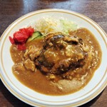 喫茶ロード - 「ハンバーグカレー」750円