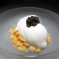 キャビアのアイスクリーム