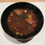 江戸前鮨 二鶴 - 赤出汁