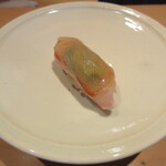 江戸前鮨 二鶴 - 甘鯛