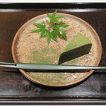 江戸前鮨 二鶴 - 八女新茶の浮島