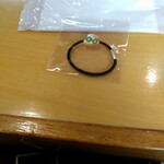 手打ちラーメン 清仁軒 - サ―ビスのヘアゴム