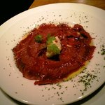 オレンジ - 北海道産エゾジカのカルパッチョ