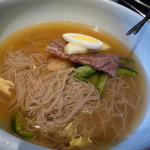 パプサン - 水冷麺定食。さっぱりといただけます。