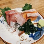 食堂酒場 明日も。 - 価格？？？の刺し盛り