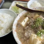 一富士食堂 - 肉吸い定食。