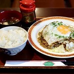 マイセン - 焼きそば定食（日替わり）