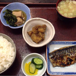 きらら - 焼魚定食（さば）\750