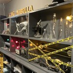 煮干しラーメン キングニボラ - 店内個性的