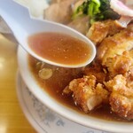 かし亀 - 生姜の効いたスープ