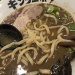 煮干しラーメン キングニボラ - 太麺